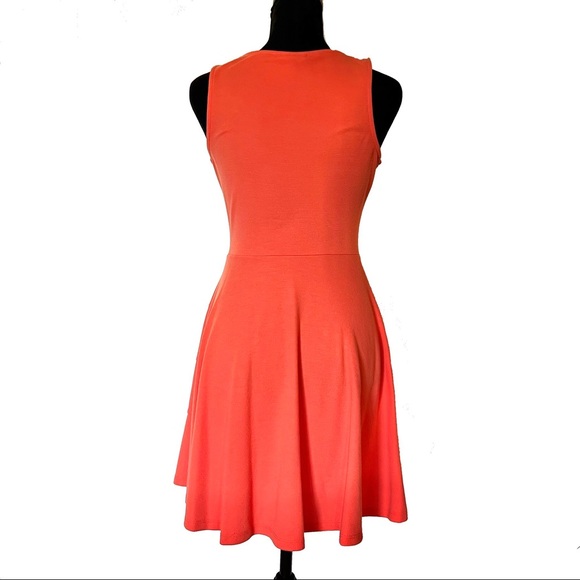 Soprano Orange A-Line Dress - Small - Picture 2 of 4